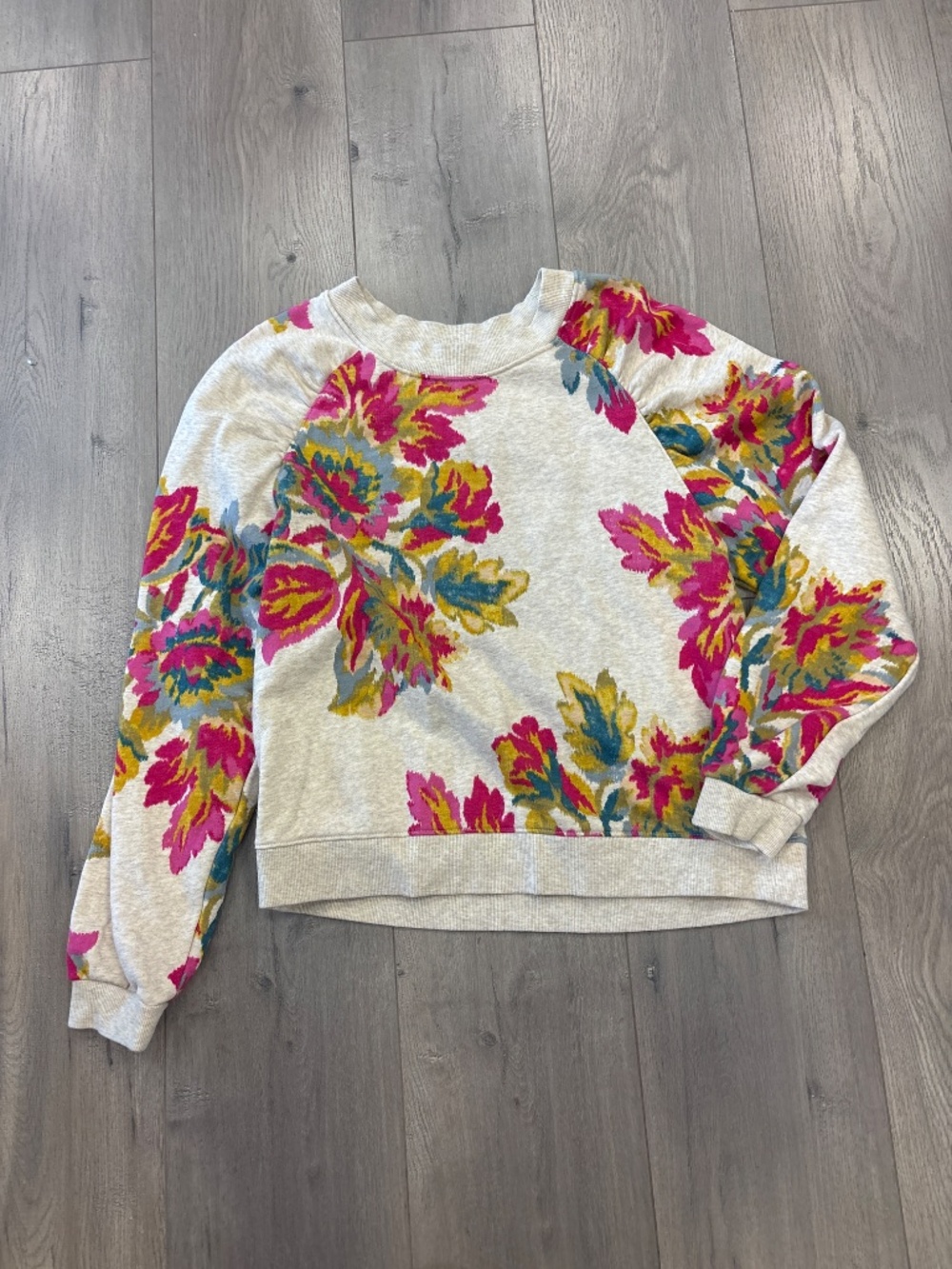 Anthropologie Monday pullover floral sweater - Picture 2 of 6